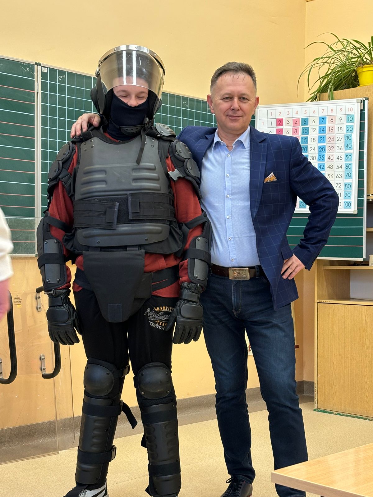 Spotkanie z funkcjonariuszami Służby Więziennej
